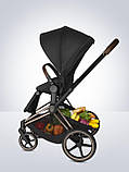 Шасі Cybex Priam каркас і прогулянкового блоку Сһгоме Black 519003499, фото 6