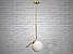 Підвісний скляний світильник з регулюванням висоти пад лампу Е27 колір золото Діаша&Z-200GG, фото 3