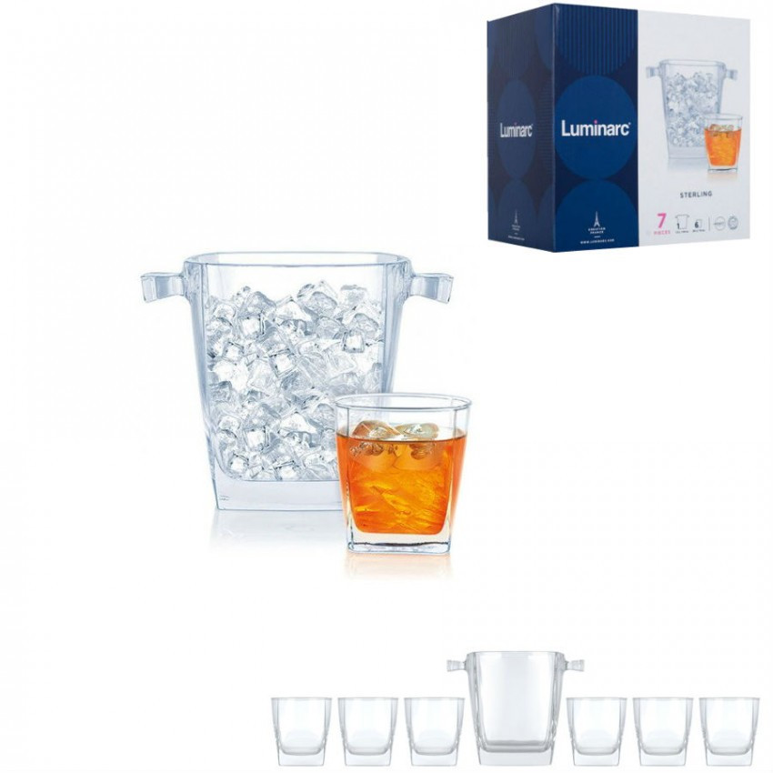 Набір для напоїв Luminarc Sterling 7 предметів P6010, фото 1