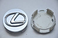 Колпачки/заглушки СЕРЫЕ для дисков Лексус 62мм Lexus