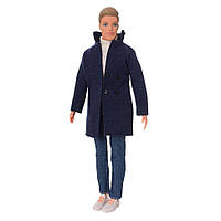 Детская кукла Кен в куртке шарнирный Defa, рост 30 см. Игрушечная кукла Кен жених Барби для девочек от 3 лет