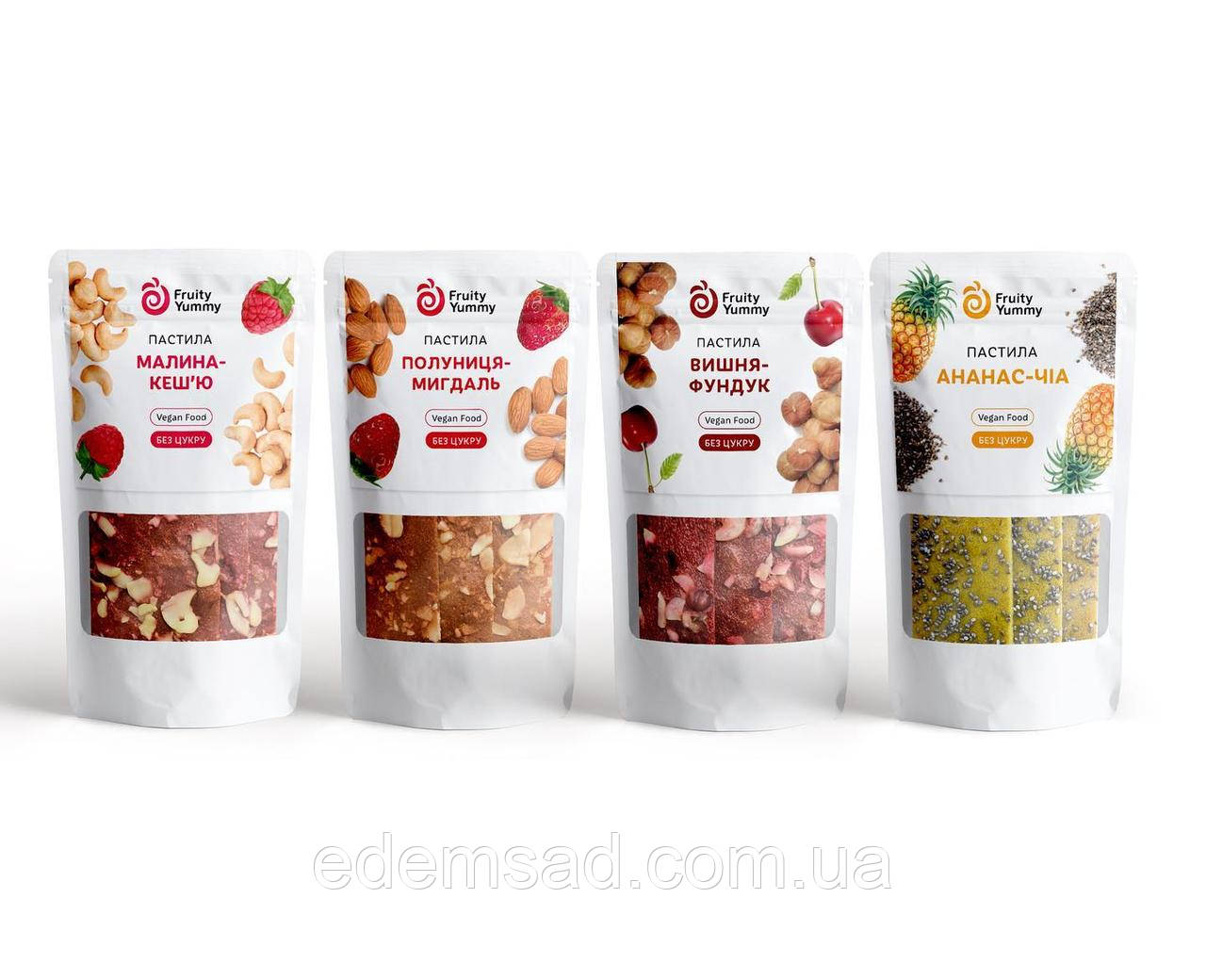 Фруктова пастила в асортименті "Fruity Yummy", 40 г