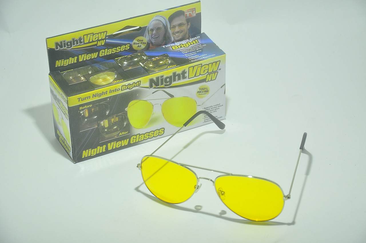 Антиблікові сонцезахисні окуляри SP Glasses Night View Aviator - фото 2 - id-p1218029981