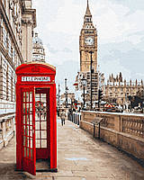 Картина за номерами "Символи Лондона" BrushMe полотно на підрамнику 40x50см GX26716