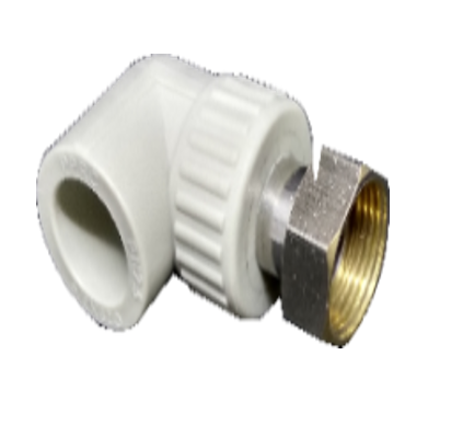 Коліно PP-R з НГ (ЛАТУНЬ) D 25х3/4"