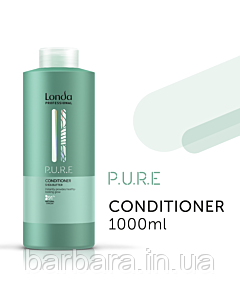 Бальзам-кондиціонер для волосся Londa Professional P.U.R.E Shampoo без сульфатів, парабенів і силіконів 1000 мл