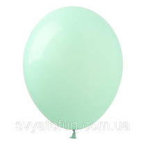 Латексні кульки 12" Macaron Green (зелений) 100шт/уп Kalisan