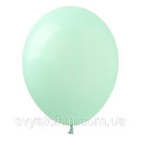 Латексные воздушные шарики 12" Macaron Green (зеленый) 20шт/уп Kalisan