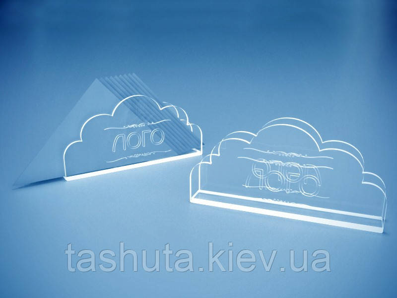 Тримач для серветок із логотипом, 160х80х20 мм