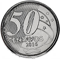Бразилия 50 сентаво 2016 UNC