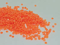 Стразы мелкие Оранжевый для декора ногтей 2 мм 1000 шт