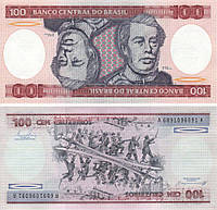 Бразилия 100 крузейро 1981-1984 UNC