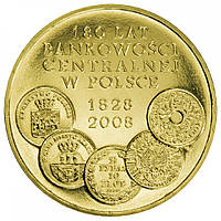 Польша 2 злотых 2009 «180 лет Центральной банковской системе Польши» UNC (Y#675)