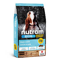 Нутрам I18 Nutram Ideal SS Weight Control Dog сухой корм с курицей для собак склонных к ожирению, 11,4 кг