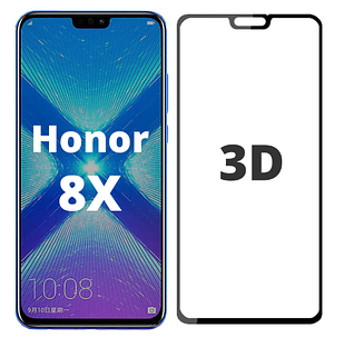 Захисне 3D скло на Huawei Honor 8X (хуаяй хонор 8х)