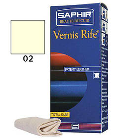 Поліроль для лакової шкіри Saphir Vernis Rife 100 мл колір безбарвний