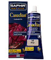 Крем-краска с защитными свойствами Saphir Canadian 75 мл цвет бежевый (16)