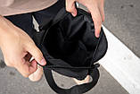Чоловіча сумка через плече чорна PUMA EDISON мессенджер, фото 6