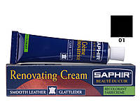 Жидкая кожа Saphir Creme Renovatrice 25 мл цвет черный (01)