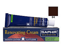 Жидкая кожа Saphir Creme Renovatrice 25 мл цвет коричневый (04)