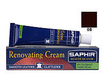 Жидкая кожа Saphir Creme Renovatrice 25 мл цвет бордо (08)