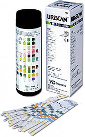 Тест-смужки URISCAN (Урискан) для дослідження сечі U39 GEN 10SGL, 100 шт.