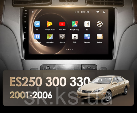 Junsun 4G Android магнітола для Lexus ES250 ES300 ES330 2001-2006