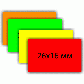 Етикет стрічка 26х16/900 прямокутна Printex колір білий, фото 3