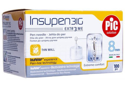 Голки Insupen (Інсупен) 31G/8 мм для шприц-ручки