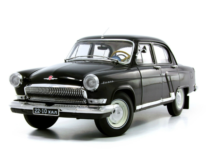 Автолегенди №73 ГАЗ-21Р "Волга" чорний | Колекційна модель 1:43 | DeAgostini