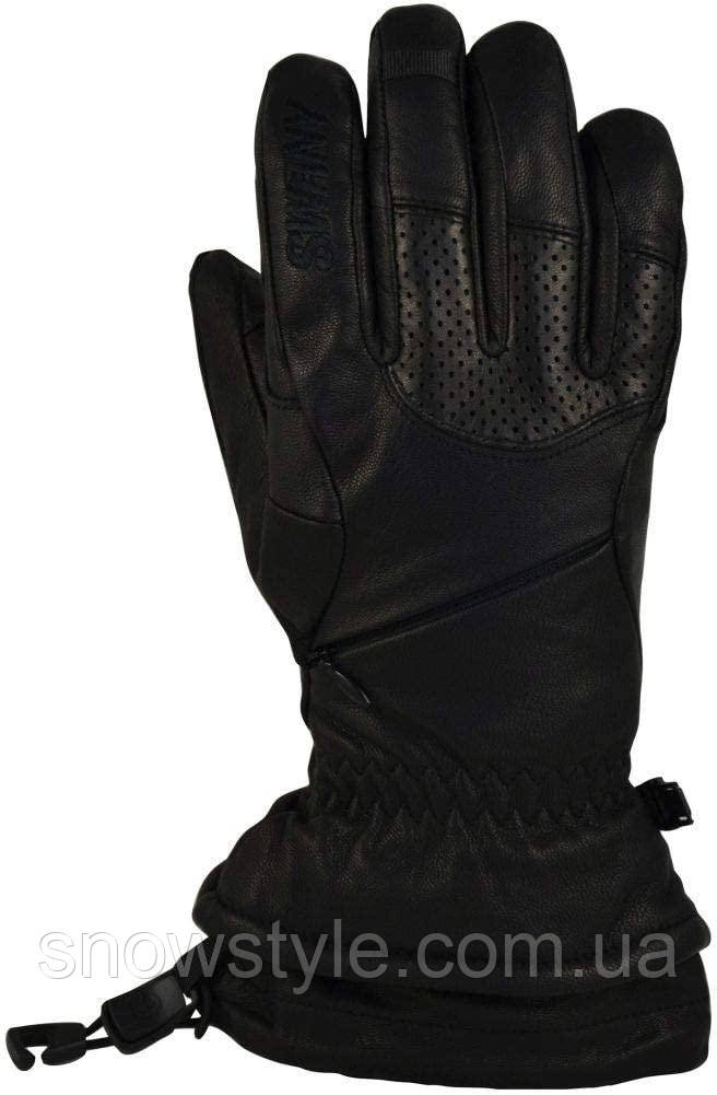 Рукавички жіночі шкіряні Swany Hawk Glove Black Large, фото 1