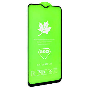 Захисне скло DK Full Glue 20D для Oppo A9 (2020) (black)