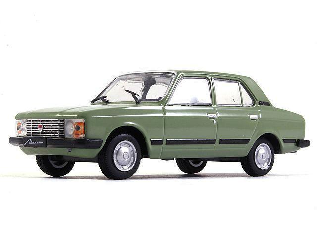 Автолегенди №80 Москвич-3-5-6 зелений | Колекційна модель 1:43 | DeAgostini