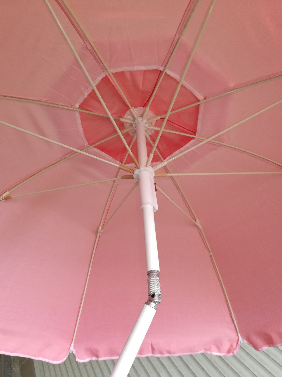 Зонт пляжный с наклоном и клапаном (брезентовый) 1,75м - фото 3 - id-p1218307321