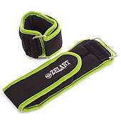 Обважнювачі-манжети, вантажі для рук і ніг Zelart 2х0,5 кг лайкра-металевий пісок (FI-5732-1)