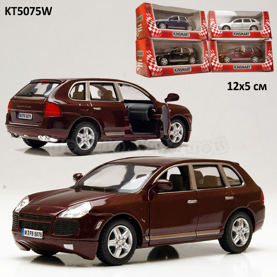 Porsche Cayenne металева машина інерційна модель KINSMART 5075. pro
