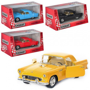 Ford Thunderbird 1955 металева машина інерційна модель KINSMART 5319. pro