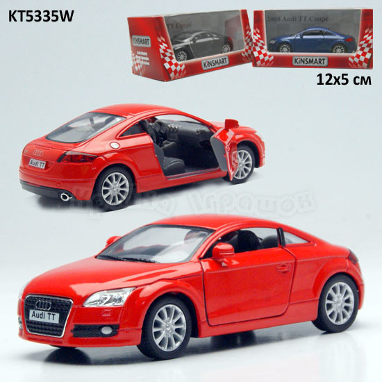 Audi TT Coupe металева машина інерційна модель KINSMART 5335. pro