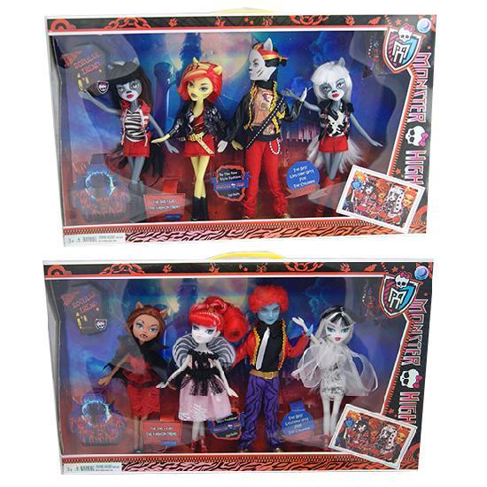 Лялька "Monster High 2016М 4в1 boy and girls. pro