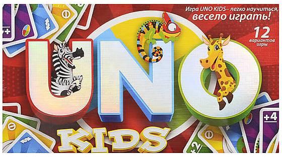 Настільна гра UNO Kids карти уно ДАНКО ТІЙС, див. опис