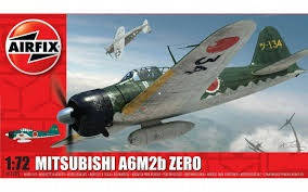 Mitsubishi A6M2b ZERO. Модель японського літака в масштабі 1/72. AIRFIX 01005, фото 3