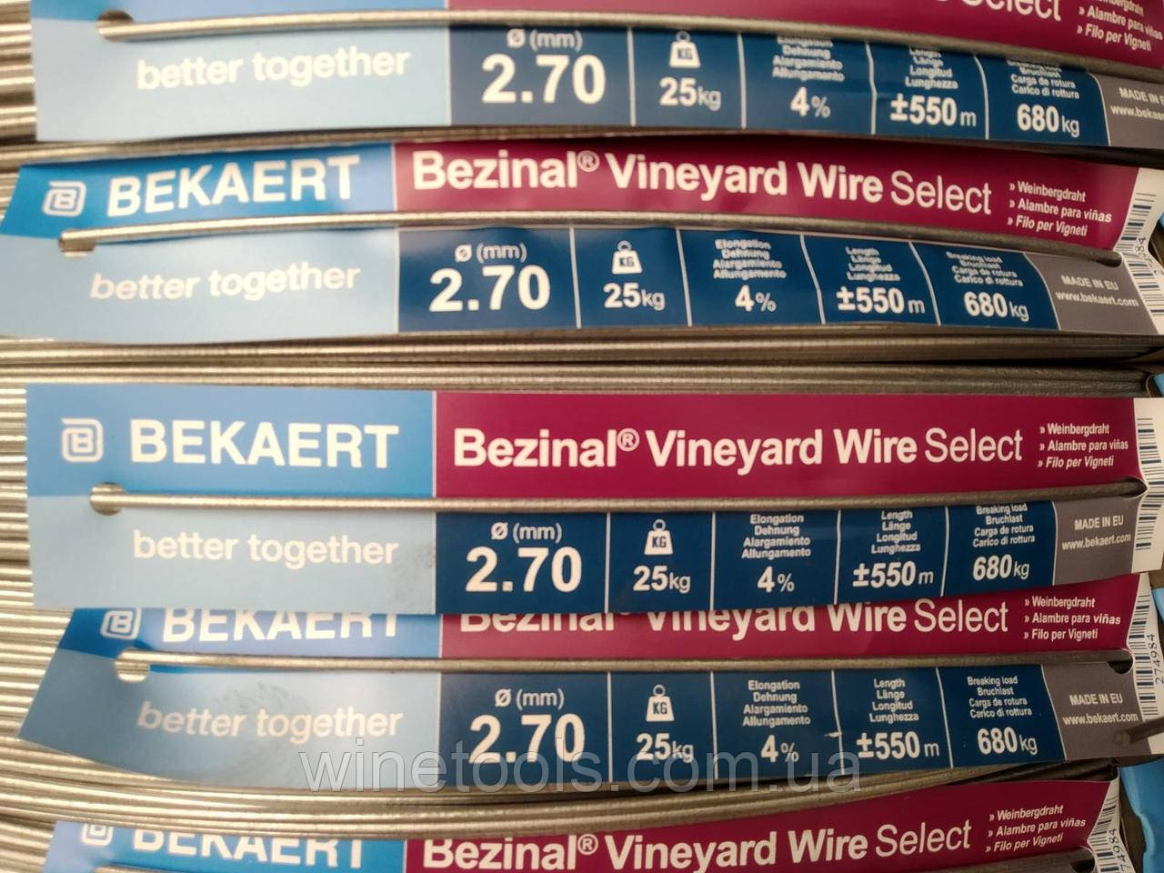 Дріт шпалерний BEKAERT 2,7 мм