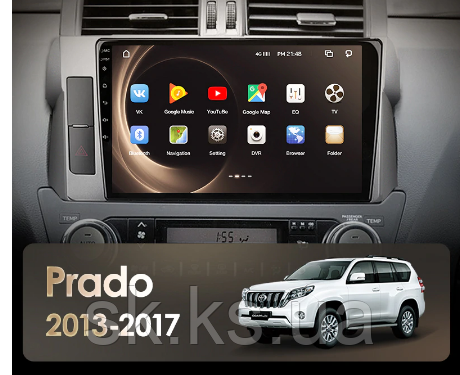 Junsun 4G Android магнітолу для Toyota Land Cruiser Prado 150 2013 — 2017