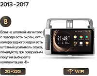 Junsun 4G Android магнитола для Toyota Land Cruiser Prado 150 2013 - 2017 2ГБ ОЗУ + 32 тип В