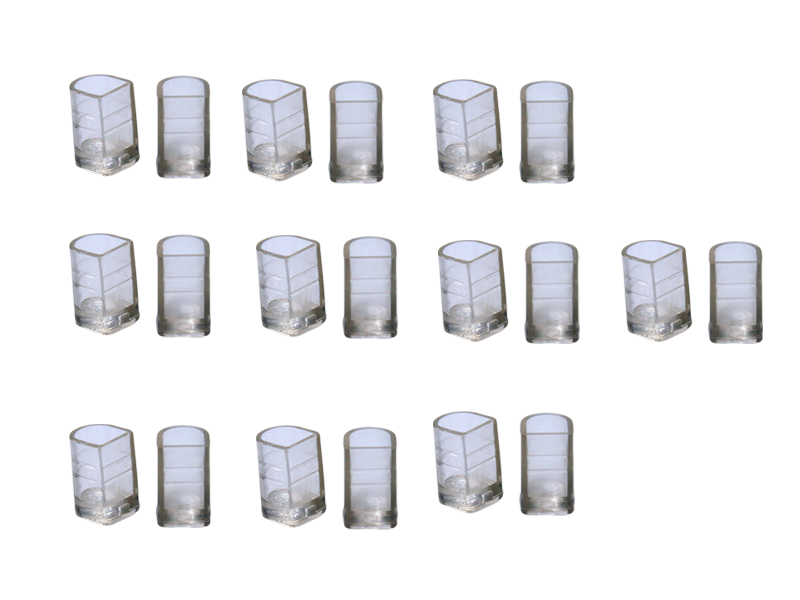 Накаблучники для бальной обуви ULTRA SLIM 10 пар.Размер набойки 10 на ...