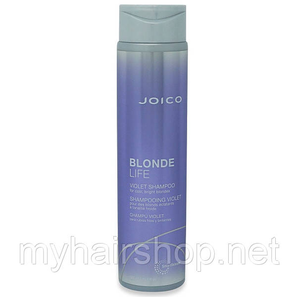 Фіолетовий шампунь для збереження яскравого блонду JOICO Blonde Life Violet Shampoo 300 мл