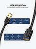 Подовжувач Ugreen USB 3.0 AM / AF штекер - роз'єм 2М (US129), фото 3