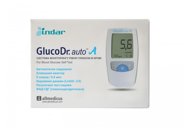 Глюкометр GlucoDr. auto A AGM 400