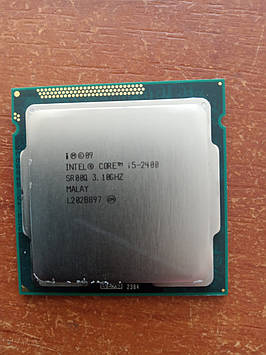 Процесор Intel Core i5-2400 4 ядра 3,10 GHz/6Mb Кеш/5 GT/s/HD Graphics 2000/ s1155