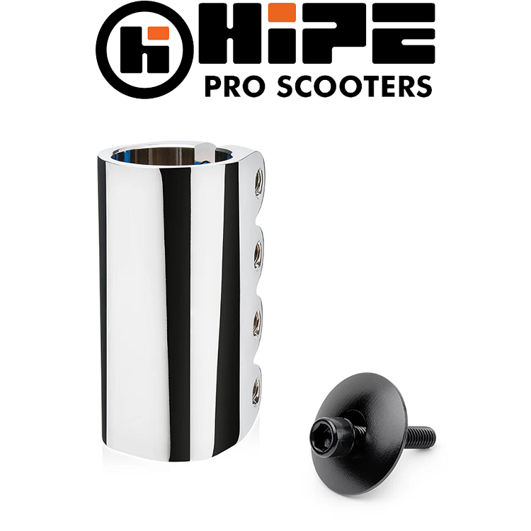 Хомут на кермо для трюкового самокату Hipe Clamp CHIPE 06 (SCS) Chrome